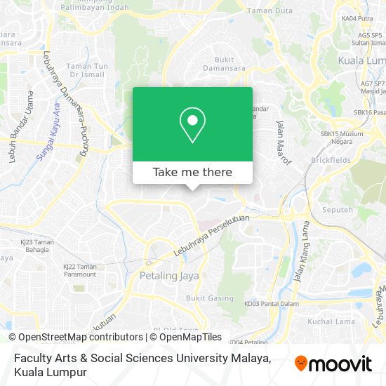Cara Ke Faculty Arts Social Sciences University Malaya Di Kuala Lumpur Menggunakan Bis Atau Mrt Lrt Moovit
