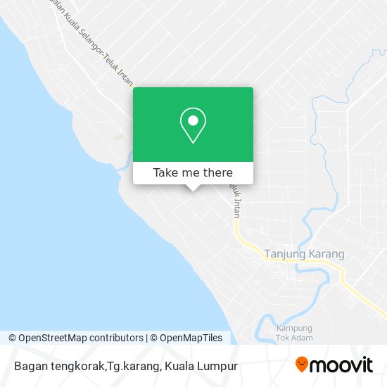 Bagan tengkorak,Tg.karang map