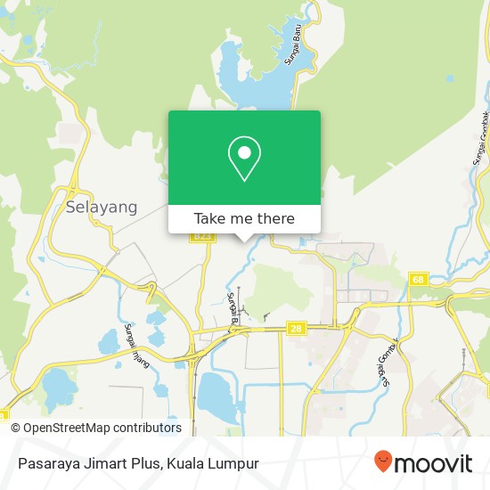 Pasaraya Jimart Plus map