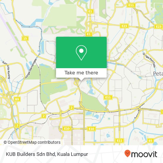 KUB Builders Sdn Bhd map