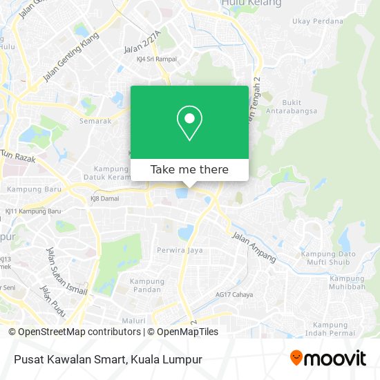 Pusat Kawalan Smart map