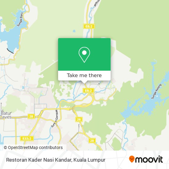 Restoran Kader Nasi Kandar map
