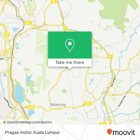 Pragas motor map