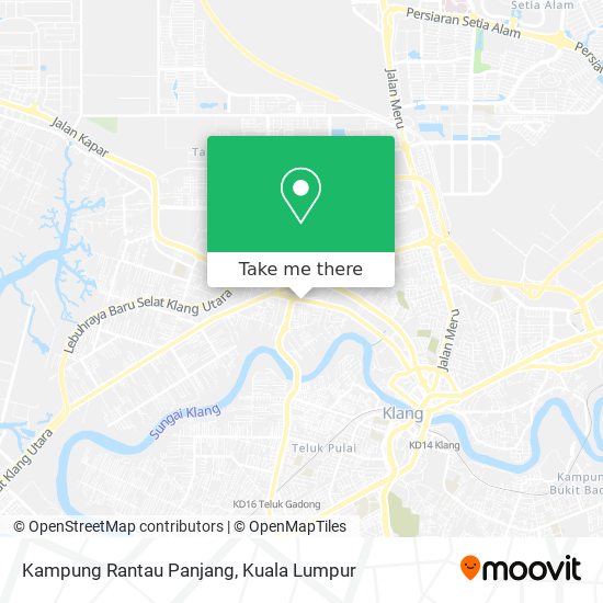 Kampung Rantau Panjang map