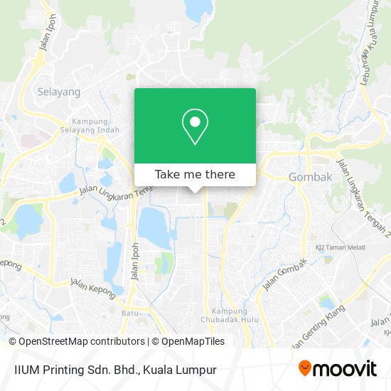 IIUM Printing Sdn. Bhd. map