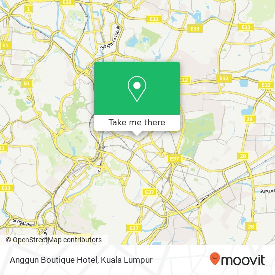 Anggun Boutique Hotel map