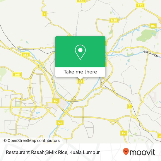 Restaurant Rasah@Mix Rice map