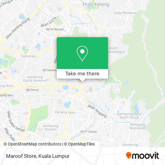 Maroof Store map
