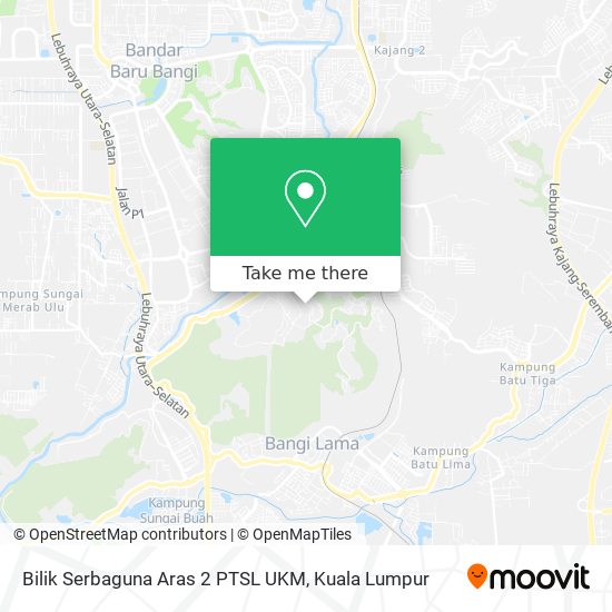 Bilik Serbaguna Aras 2 PTSL UKM map