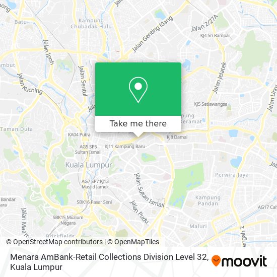 Peta Menara AmBank-Retail Collections Division Level 32
