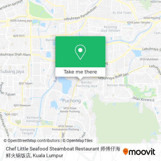 Chef Little Seafood Steamboat Restaurant 师傅仔海鲜火锅饭店 map