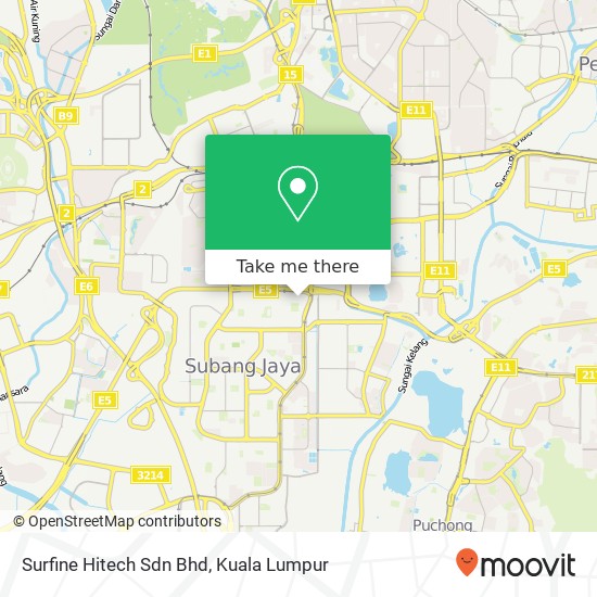 Surfine Hitech Sdn Bhd map