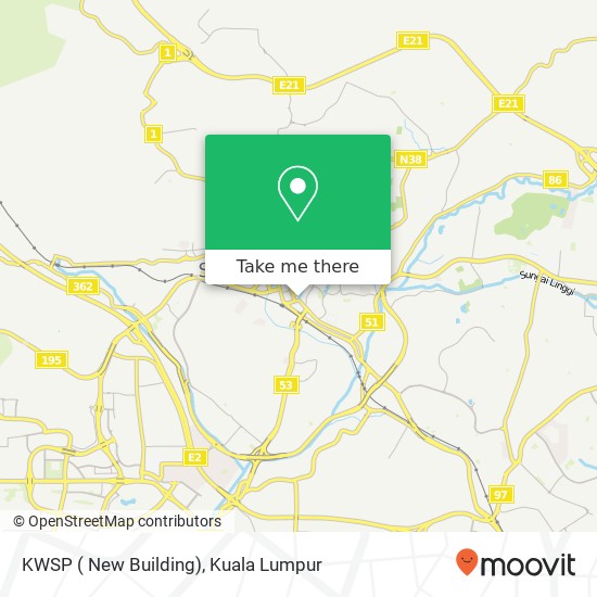 KWSP ( New Building) map