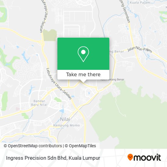 Ingress Precision Sdn Bhd map