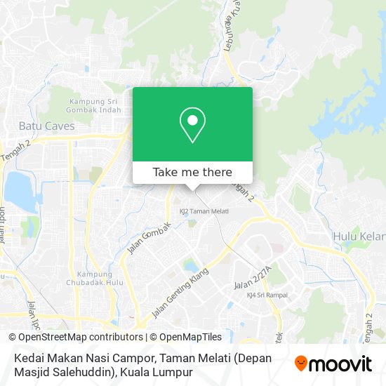 Kedai Makan Nasi Campor, Taman Melati (Depan Masjid Salehuddin) map