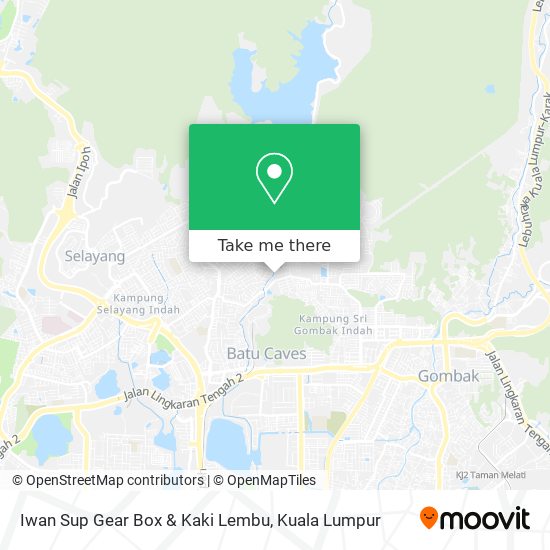 Iwan Sup Gear Box & Kaki Lembu map