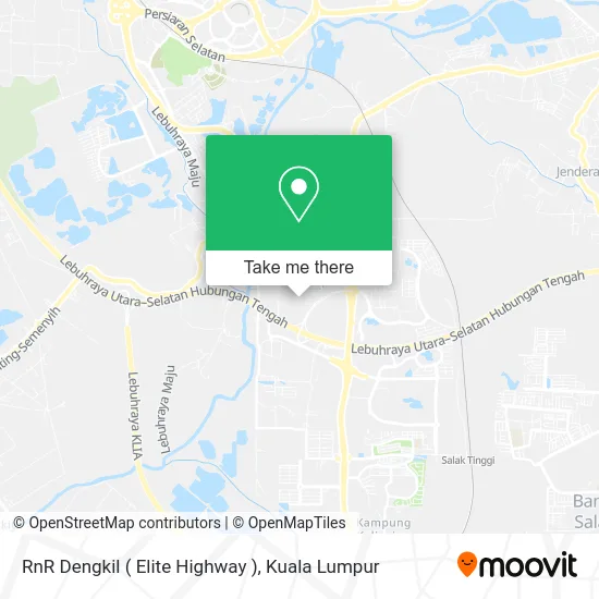 RnR Dengkil ( Elite Highway ) map