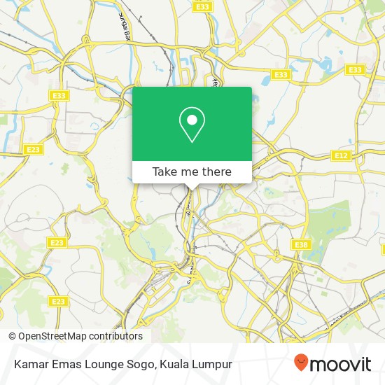 Kamar Emas Lounge Sogo map