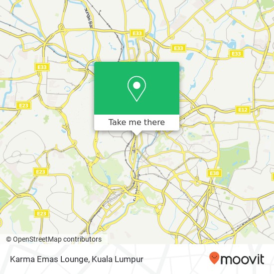 Karma Emas Lounge map