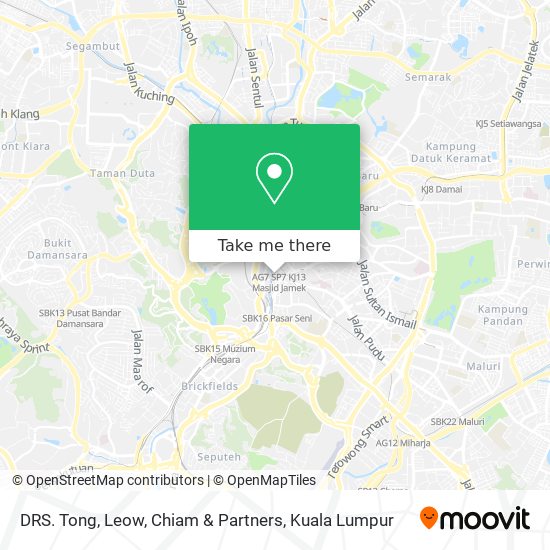 DRS. Tong, Leow, Chiam & Partners map