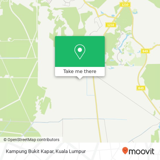 Peta Kampung Bukit Kapar