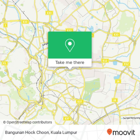 Peta Bangunan Hock Choon