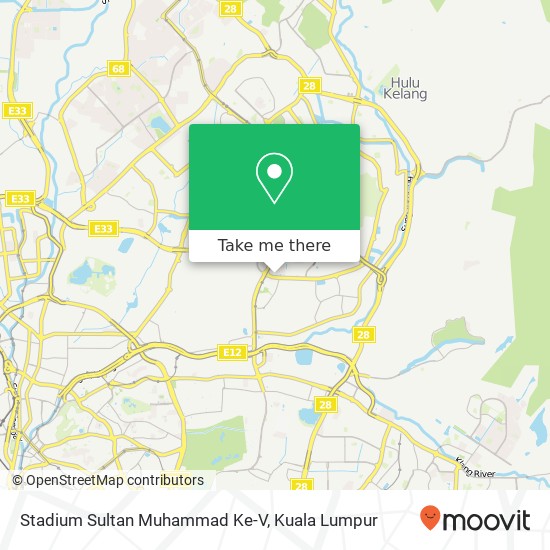Stadium Sultan Muhammad Ke-V map
