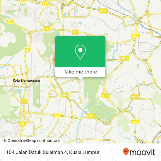 104 Jalan Datuk Sulaiman 4 map