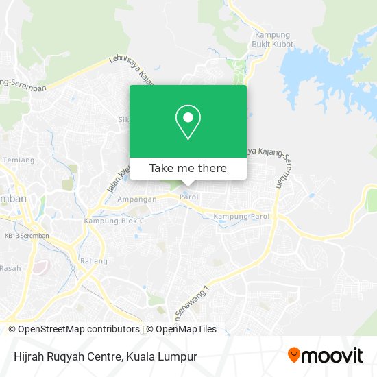 Hijrah Ruqyah Centre map