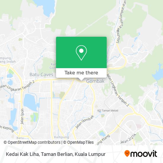 Peta Kedai Kak Liha, Taman Berlian