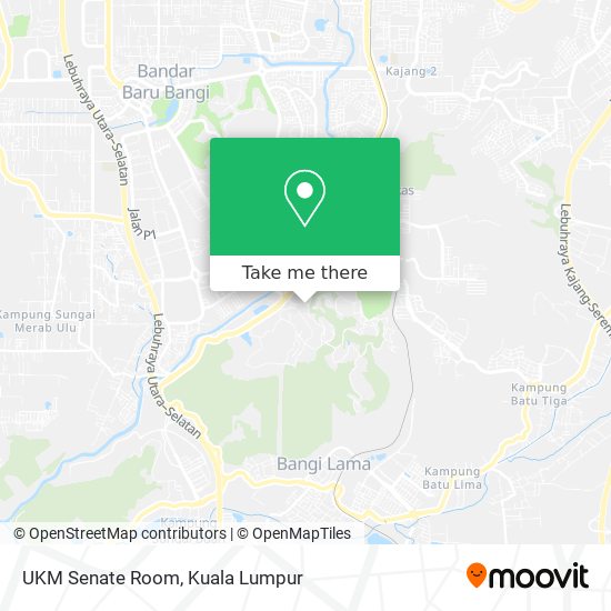 UKM Senate Room map