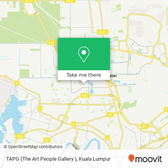 TAPG (The Art People Gallery ) map