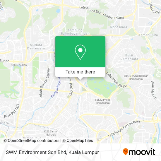 SWM Environment Sdn Bhd map