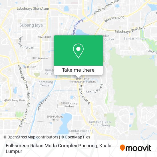 Full-screen Rakan Muda Complex Puchong map