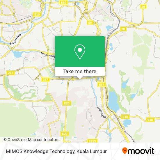 MIMOS Knowledge Technology map