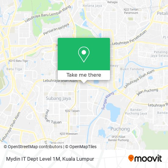 Peta Mydin IT Dept Level 1M