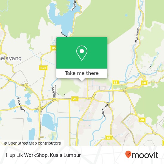 Hup Lik WorkShop map