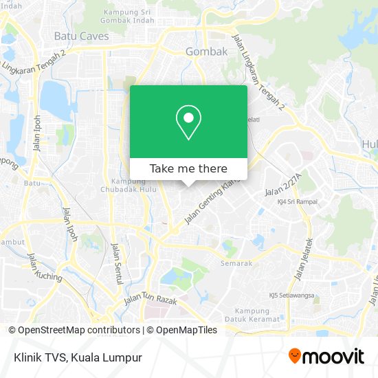 Klinik TVS map