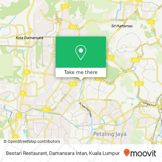 Peta Bestari Restaurant, Damansara Intan
