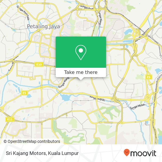 Sri Kajang Motors map