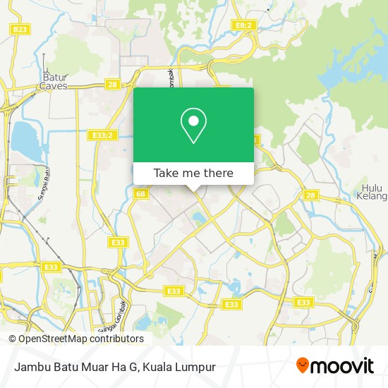 Cara ke Jambu Batu Muar Ha G di Kuala Lumpur menggunakan Bis atau 