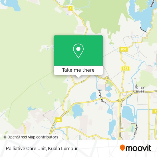 Palliative Care Unit map
