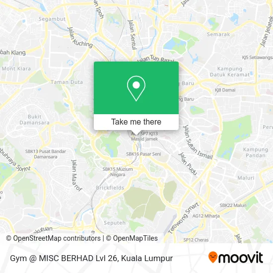 Gym @ MISC BERHAD Lvl 26 map