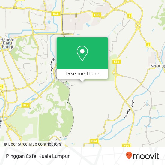 Pinggan Cafe map