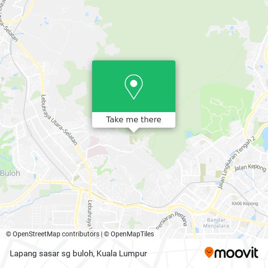 Peta Lapang sasar sg buloh