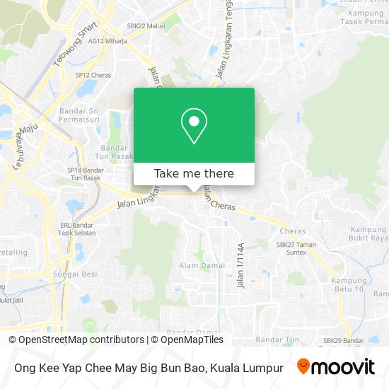 Ong Kee Yap Chee May Big Bun Bao map