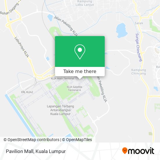 Pavilion Mall map