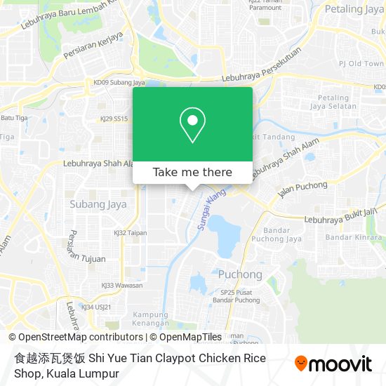 食越添瓦煲饭 Shi Yue Tian Claypot Chicken Rice Shop map