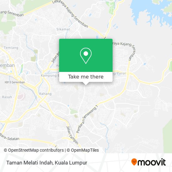 Taman Melati Indah map