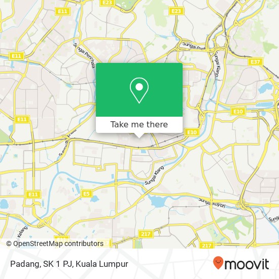 Peta Padang, SK 1 PJ
